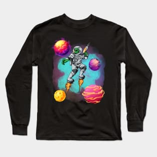 Space alien Long Sleeve T-Shirt